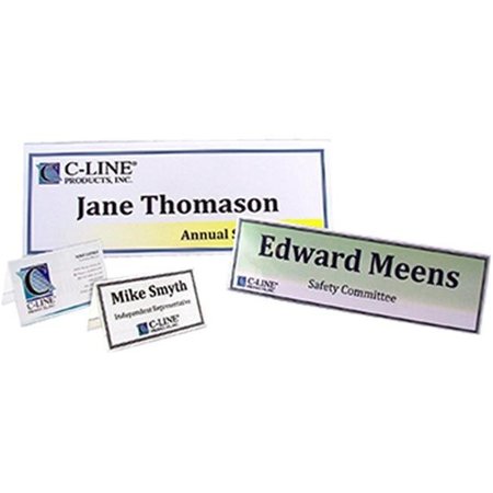 C-LINE PRODUCTS C-Line Products Inc CLI87587 Scored Tent Cardstock White 50 Box 87587